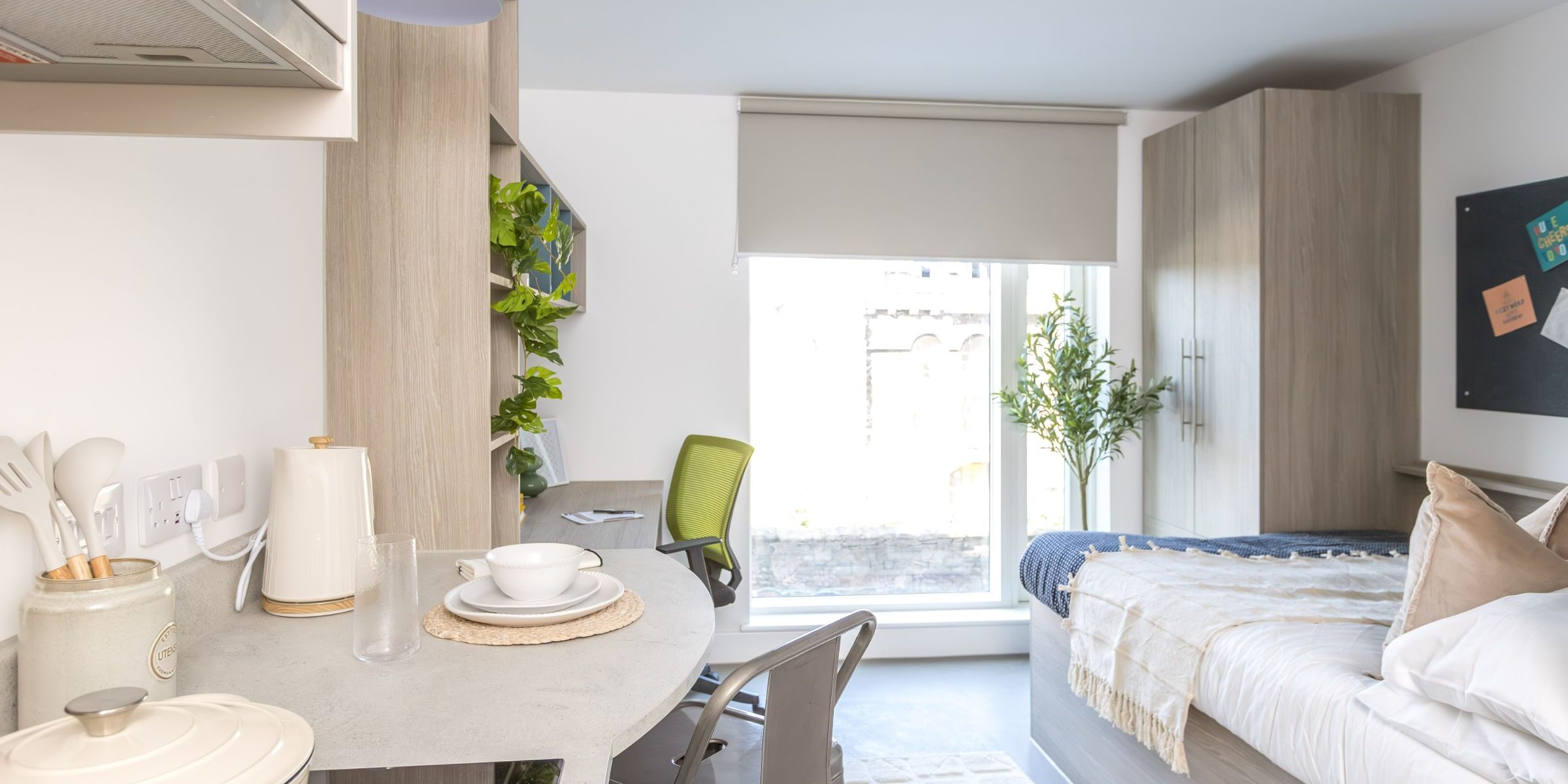 Studio Student Room at Timber Yard - Student Accommodation Bristol