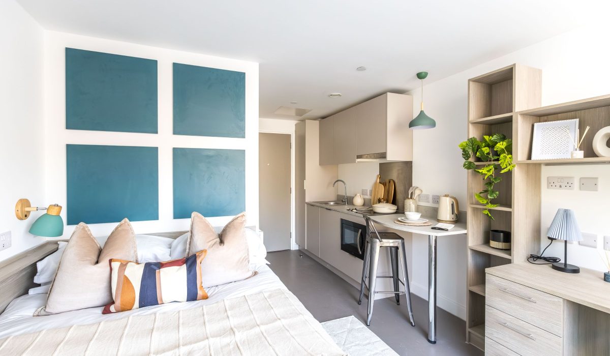 Studio Student Room at Timber Yard - Student Accommodation Bristol