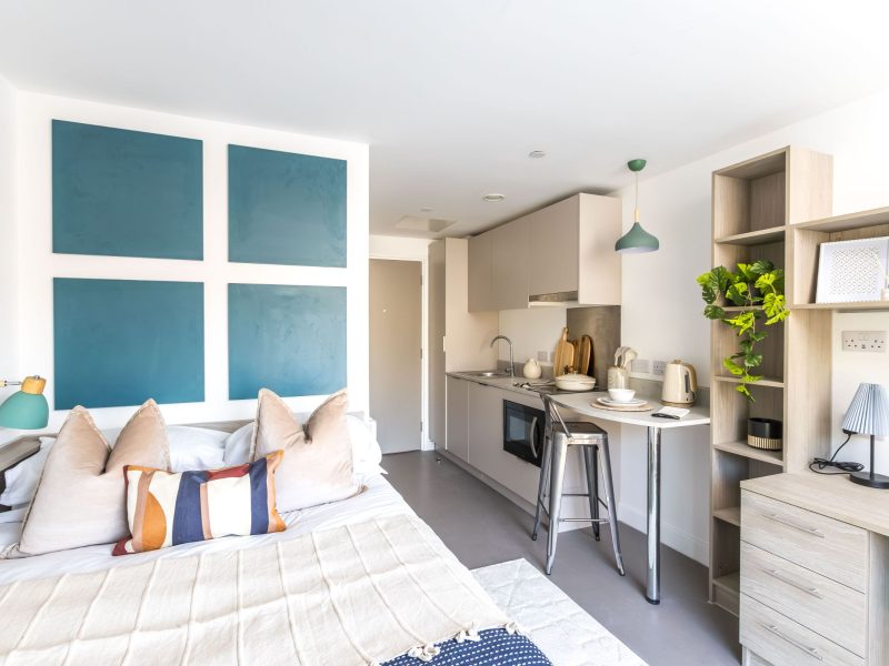 Studio Student Room at Timber Yard - Student Accommodation Bristol