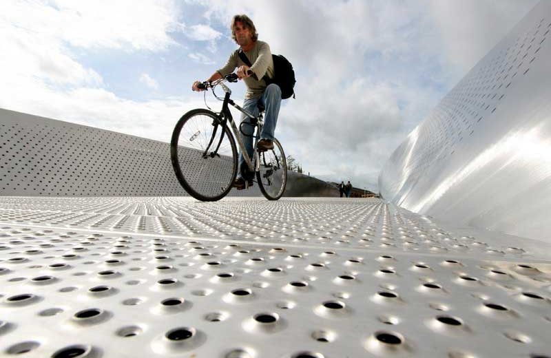 Cycle Bridge at Temple Quay Bristol