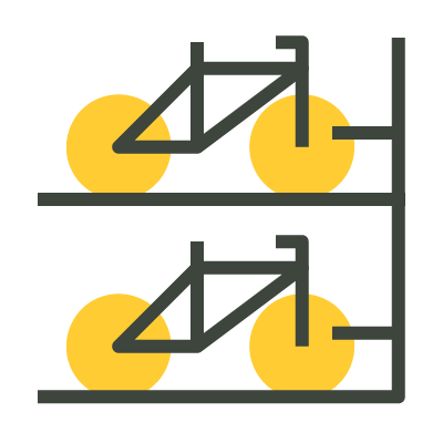 Student accommodation in Bristol with bike storage