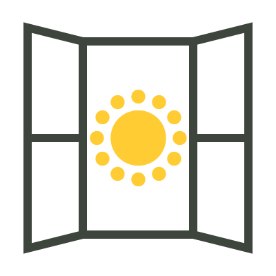 Large Windows in Student Rooms