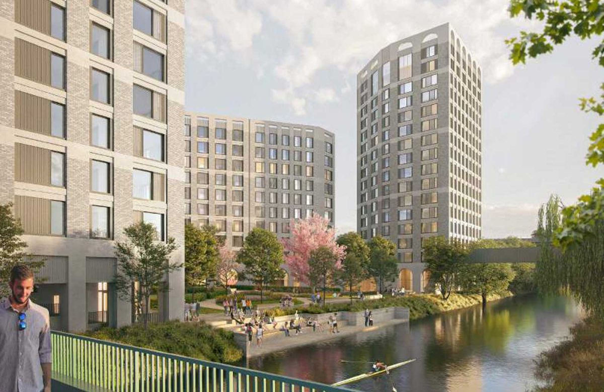 CGI of Timber Yard, Bristol Student Accommodation in Bristol