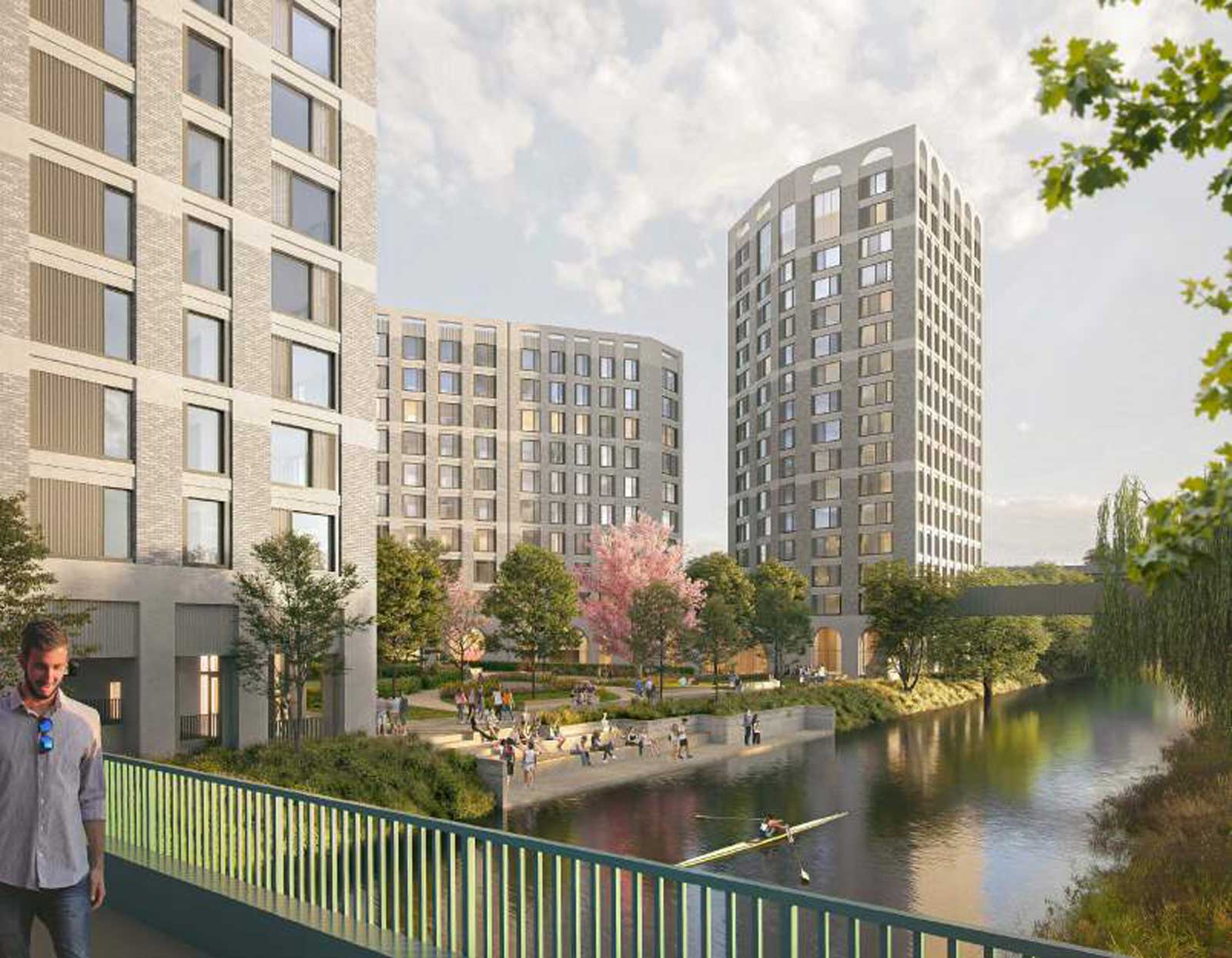 CGI of Timber Yard, Bristol Student Accommodation in Bristol