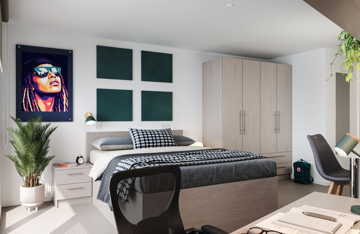 Premium Studio Rooms at Timber Yard with views over Bristol