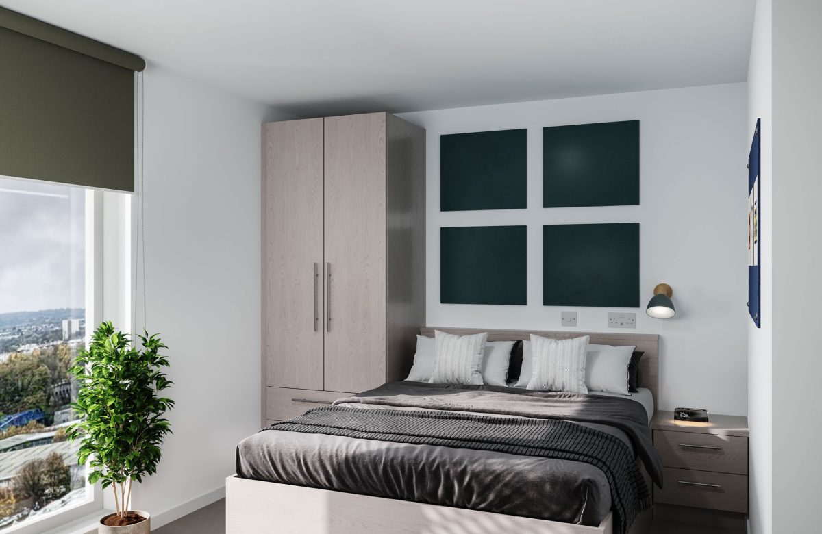 Premium Studio Rooms at Timber Yard with views over Bristol